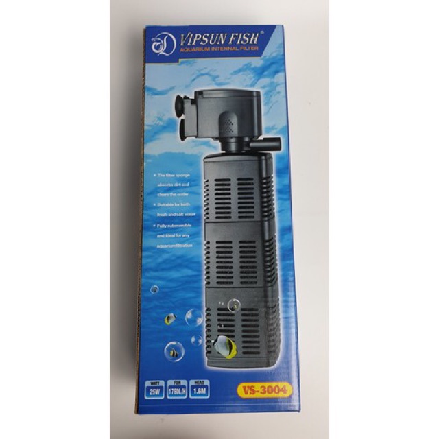 VipSun 3004 - Máy bơm lọc và tạo khí cho hồ cá