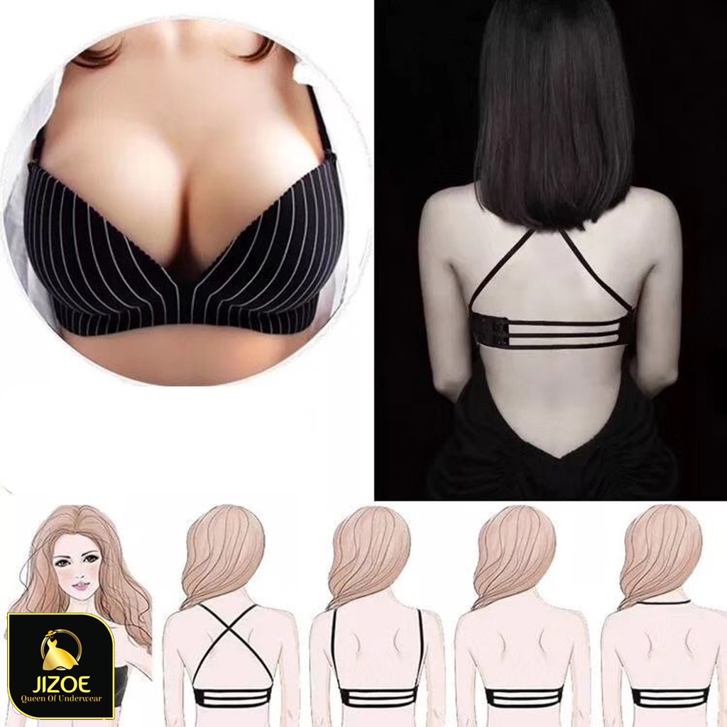 Áo ngực nữ su đúc không gọng mút dày nâng ngực tạo khe cao cấp JIZOE ALT36