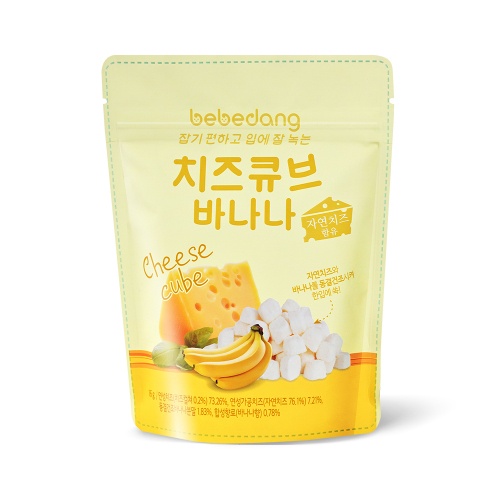 Phô mai trái cây khô Bebedang Hàn Quốc gói 20g cho bé ăn dặm từ 10 tháng. Date 6/2024 - Sweet Baby House