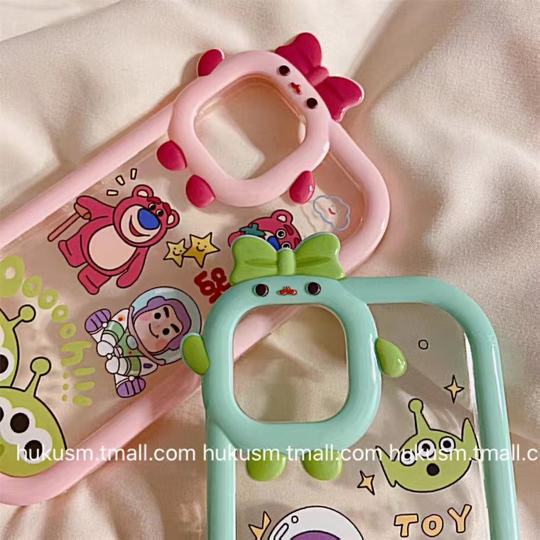 Ốp Điện Thoại Dẻo Trong Suốt Họa Tiết Hoạt Hình Ba Mắt Dễ Thương Chống Sốc Cho iPhone 13 12 11 Pro Max