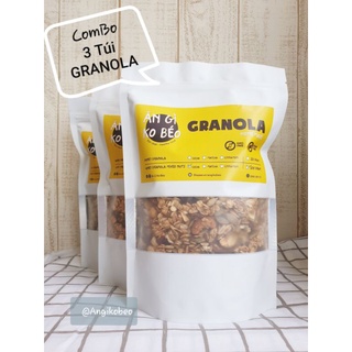 Combo 3 túi granola mixed hạt loại 500gram