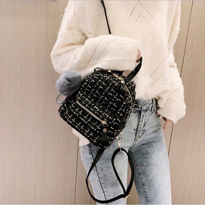 Balo Nữ Mini Giá Rẻ Đi Chơi họa tiết dễ thương ZENI BAGS mã Z08