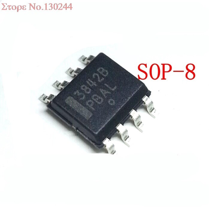 UC3842A UC3842B UC3842 10 cái / lốc = KA3842 KA3842A KA3842B SOP-8 và IC pxb6 =