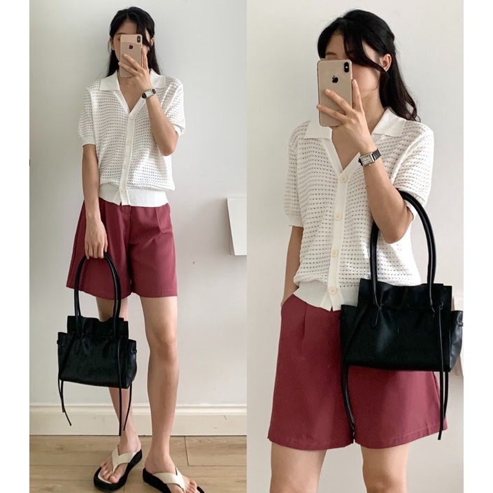 Áo mongtoghi cổ polo thân lỗ 920_A0563