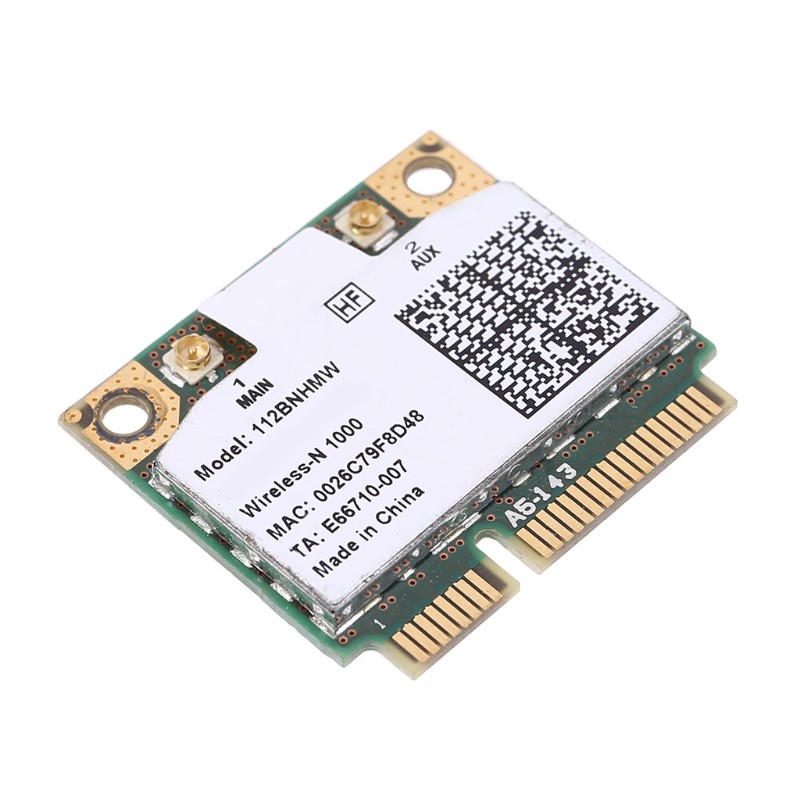 Card Không Dây Pci-E Cho Centrino Wireless-N 1000 Wifi Link1000 112bnhmw 300mbps Thẻ