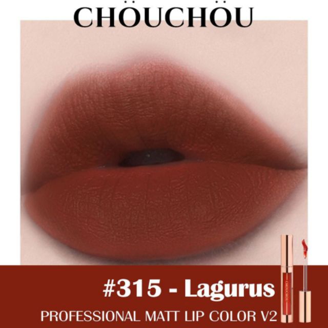 SON KEM LÌ CHOU CHOU PROFESSIONAL MATT LIP COLOR V2