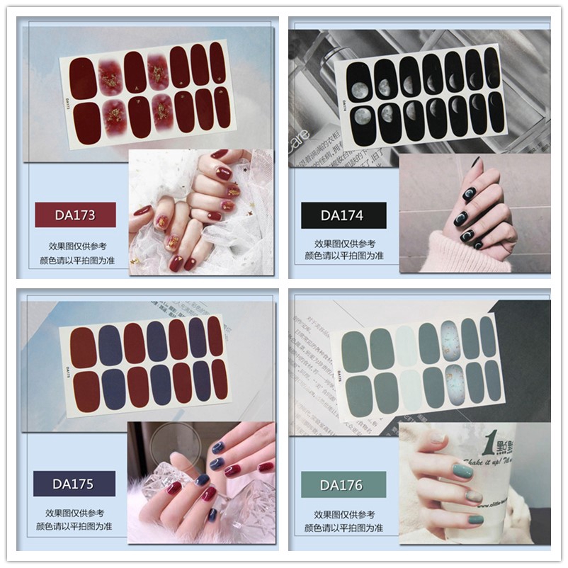 Set miếng dán in họa tiết 3D trang trí móng nghệ thuật DIY | BigBuy360 - bigbuy360.vn