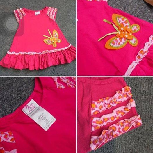 * Mã 4318: Váy Place thêu  xuất dư, chất cotton mềm đẹp, kiểu xinh xắn