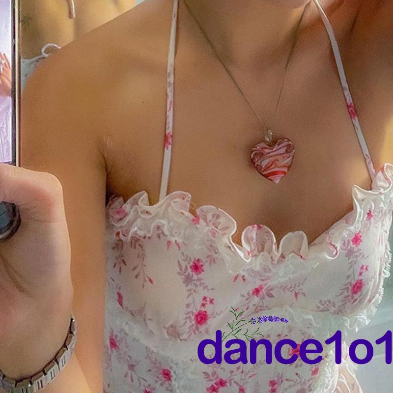 Áo Hai Dây Múa1O1-Y2K Esthetische Fairycore Franje Cho Nữ