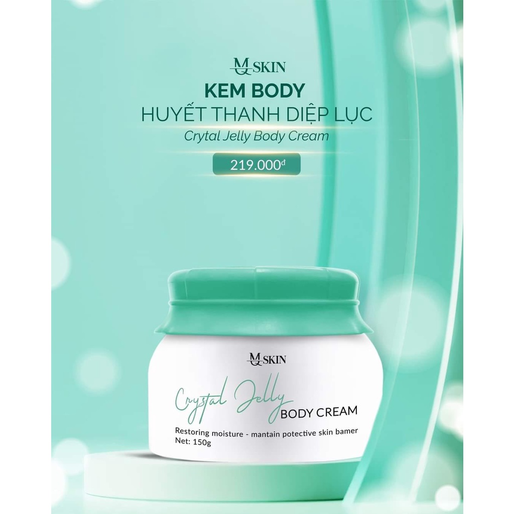 Body HUyết thanh diệp lục Crytal Jelly MQ