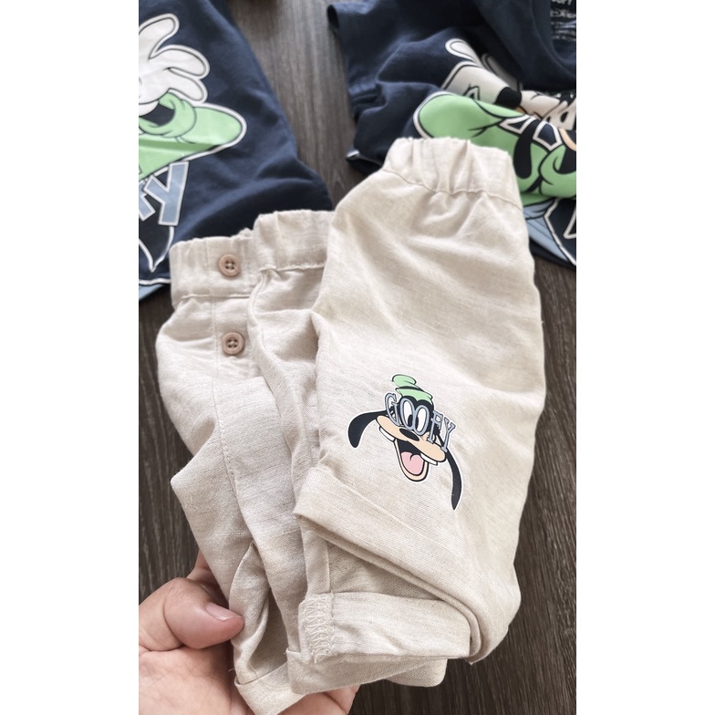 BỘ THUN BÉ TRAI, GÁI DISNEY PRIMAKR CỰC XINH -MÃ BBG06