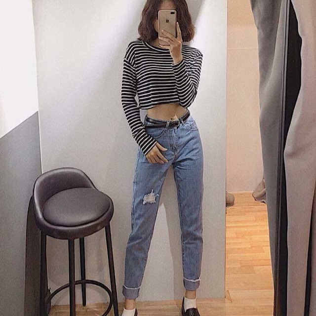 CROPTOP SỌC hot hit