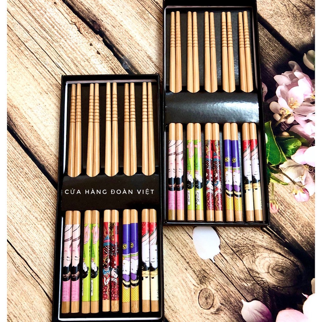 [MỚI] Đũa Nhật - Combo 5 Đôi