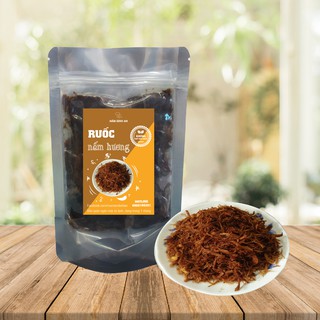 500g ruốc nấm hương organic chuẩn nấm Việt - chia 5 túi hút chân không
