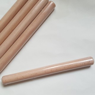 Cây cán bột gỗ nhỏ 20cm 30cm cakeshop hcm