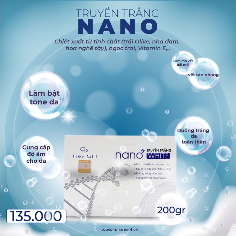 TRUYỀN TRẮNG NANO WHITE - Hải Âu Việt chính hãng 100% | BigBuy360 - bigbuy360.vn