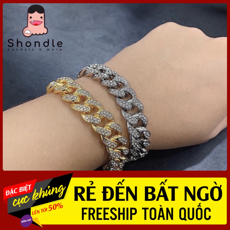 VÒNG TAY VÒNG CỔ NAM VÀ NỮ CUBAN Unisex Diamond BẠC THÁI HÀNG SIÊU CẤP ĐỒ CÂU A QUÂN