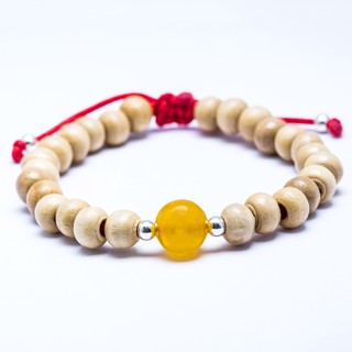 Vòng tay Handmade gỗ Dâu Tằm phối phong thủy - VT11