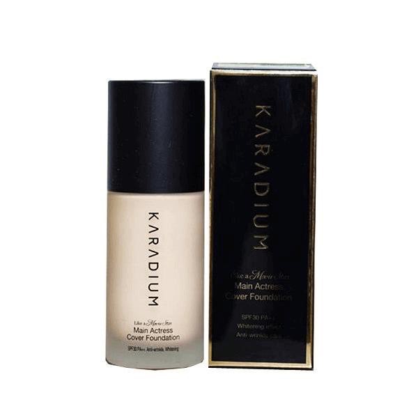 [Hàng Chính Hãng] Kem Nền Lọ Che Phủ Cao Karadium Tông Tự Nhiên Like A Movie Star Cover Foundation SPF30 PA++ #21 | BigBuy360 - bigbuy360.vn
