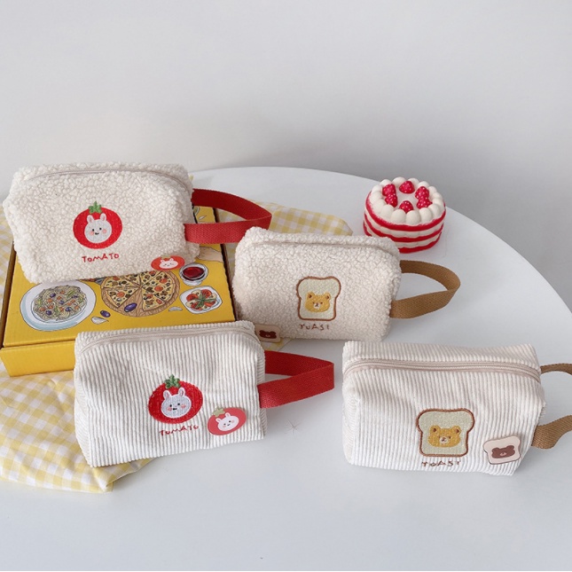 Túi Đựng Tiền Xu mini Đeo Cổ Tay Thiết Kế Mới Đáng Yêu Cho Nữ Ốp