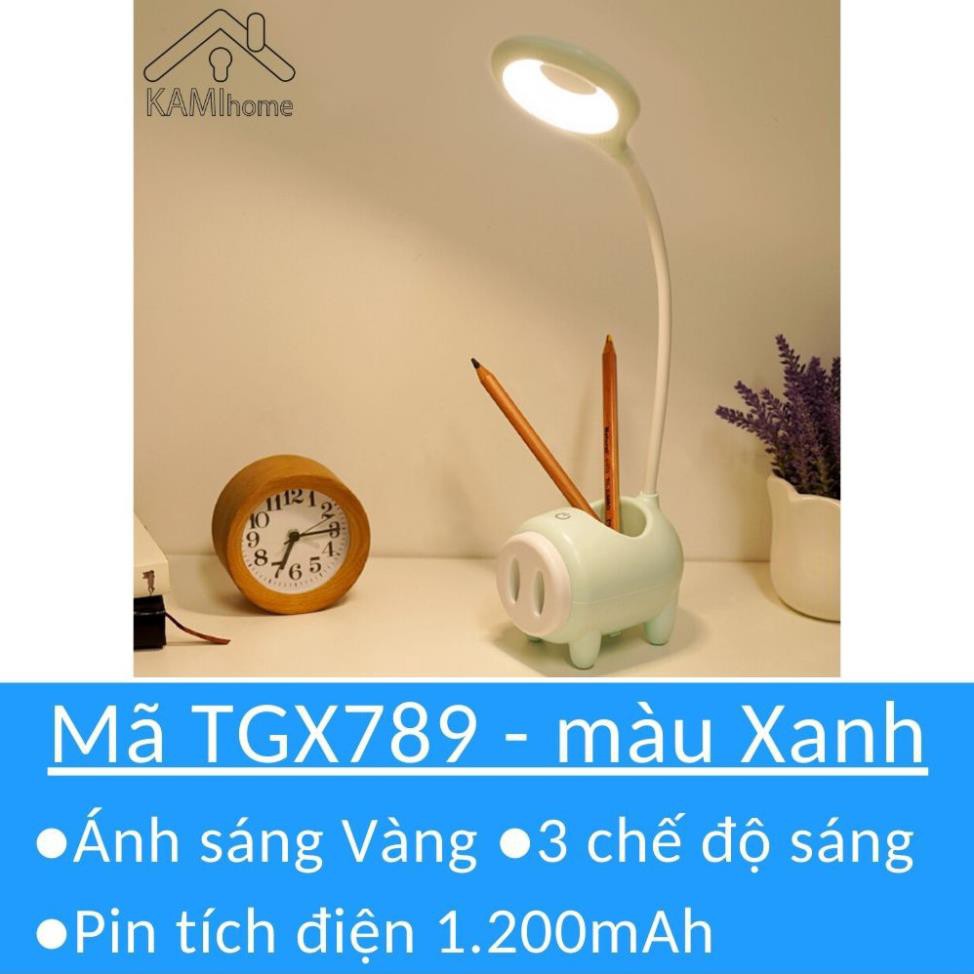 Đèn bàn học sạc tích điện 🍀Giá để điện thoại🍀Đèn led đọc sách chống cận cho trẻ học sinh Thông Minh🍀Tiện lợi🔥🔥🔥