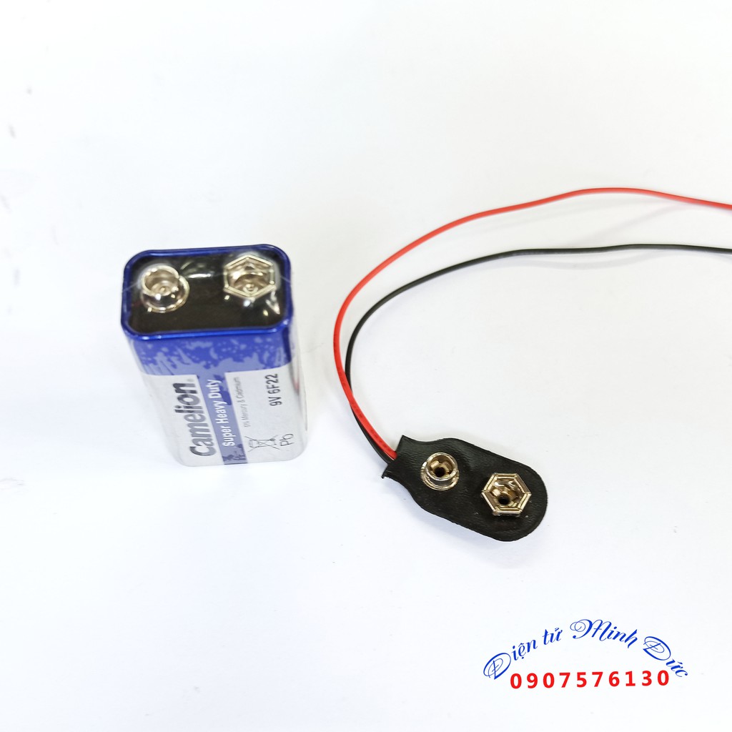 Pin - Đế pin 9V vuông