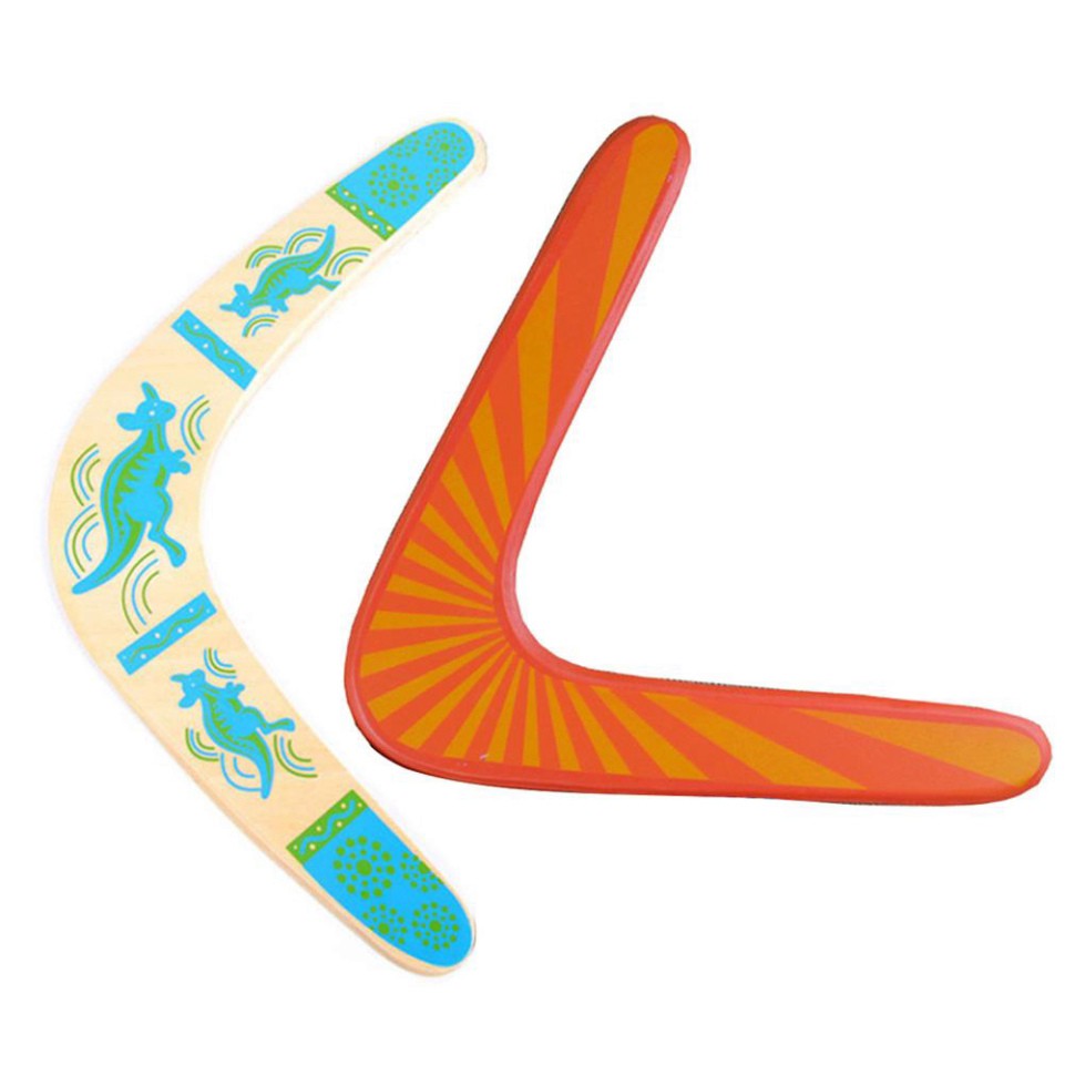 Sale 69%Boomerang in hình độc đáo thích hợp cho vận động ngoài trời, Orange Giá gốc 87000đ- 40C68