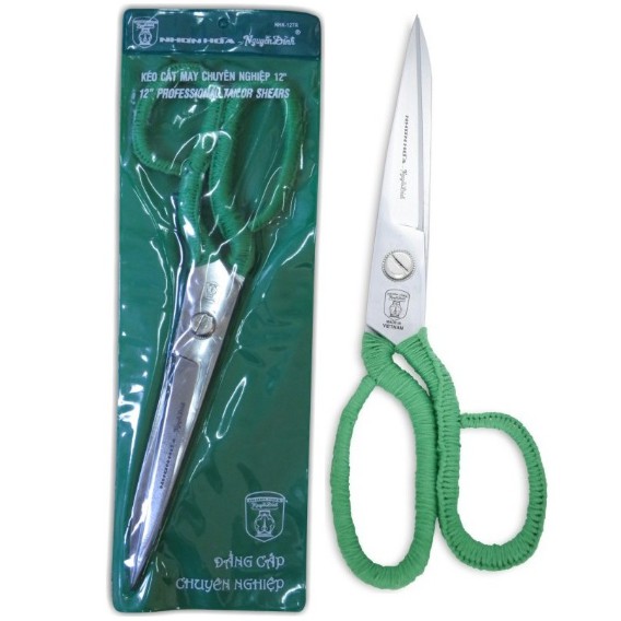 Kéo Rèn Cắt May Chuyên Nghiệp 12" (NHK-12TR) Nguyễn Đình Chính Hãng,vov Cung Cấp & Bảo Trợ.