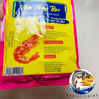 Bột Tôm Thủy Bạc Câu Cá Rô Phi