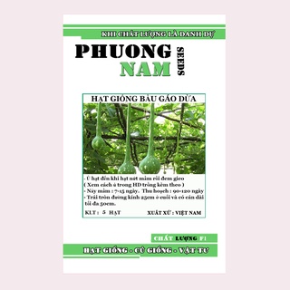 5H - HẠT GIỐNG BẦU GÁO DỪA