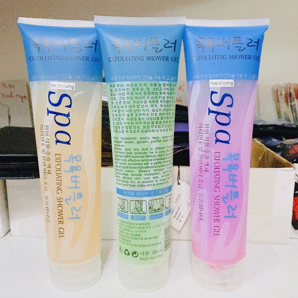 Gel tẩy da chết spa