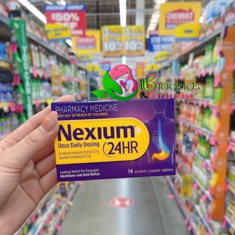 Viên Uống Dạ Dày Nexium 24h của Úc -14 VIÊN