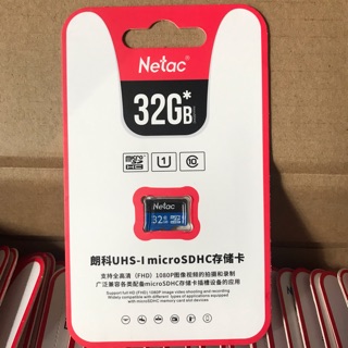 Thẻ nhớ 32g netac
