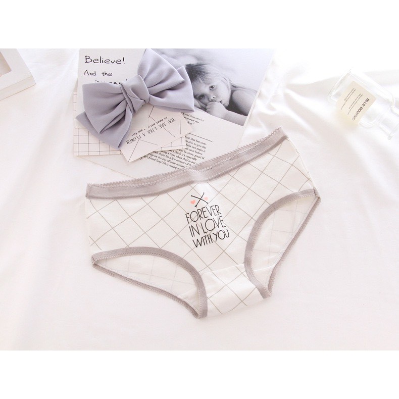 Quần Lót Nữ - Quần Lót Nữ Cotton co dãn thoáng mát hình mèo dễ thương DAN STORE MÃ 3126