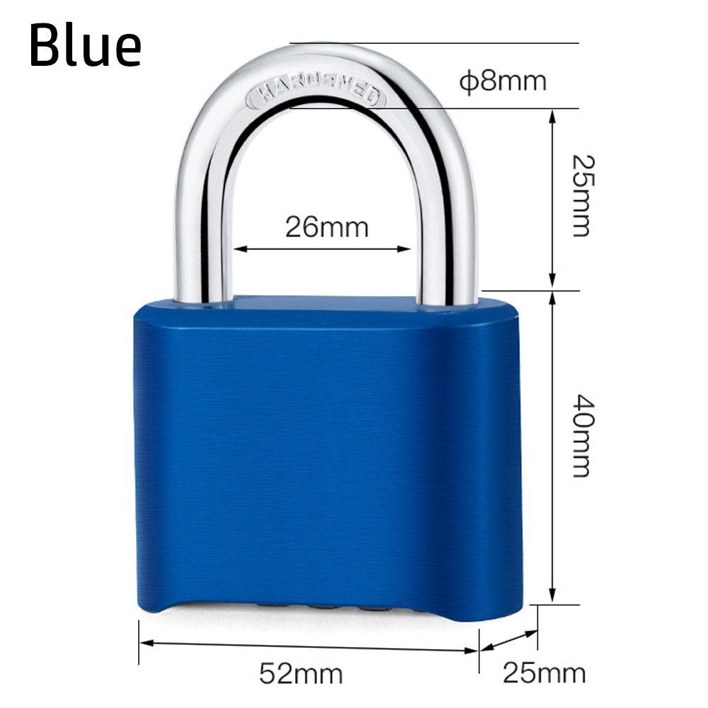 ESPO Ổ Khóa Kết Hợp 4 Chữ Số Bằng Hợp Kim Kẽm Dày Dặn Màu Sắc Đa Dạng