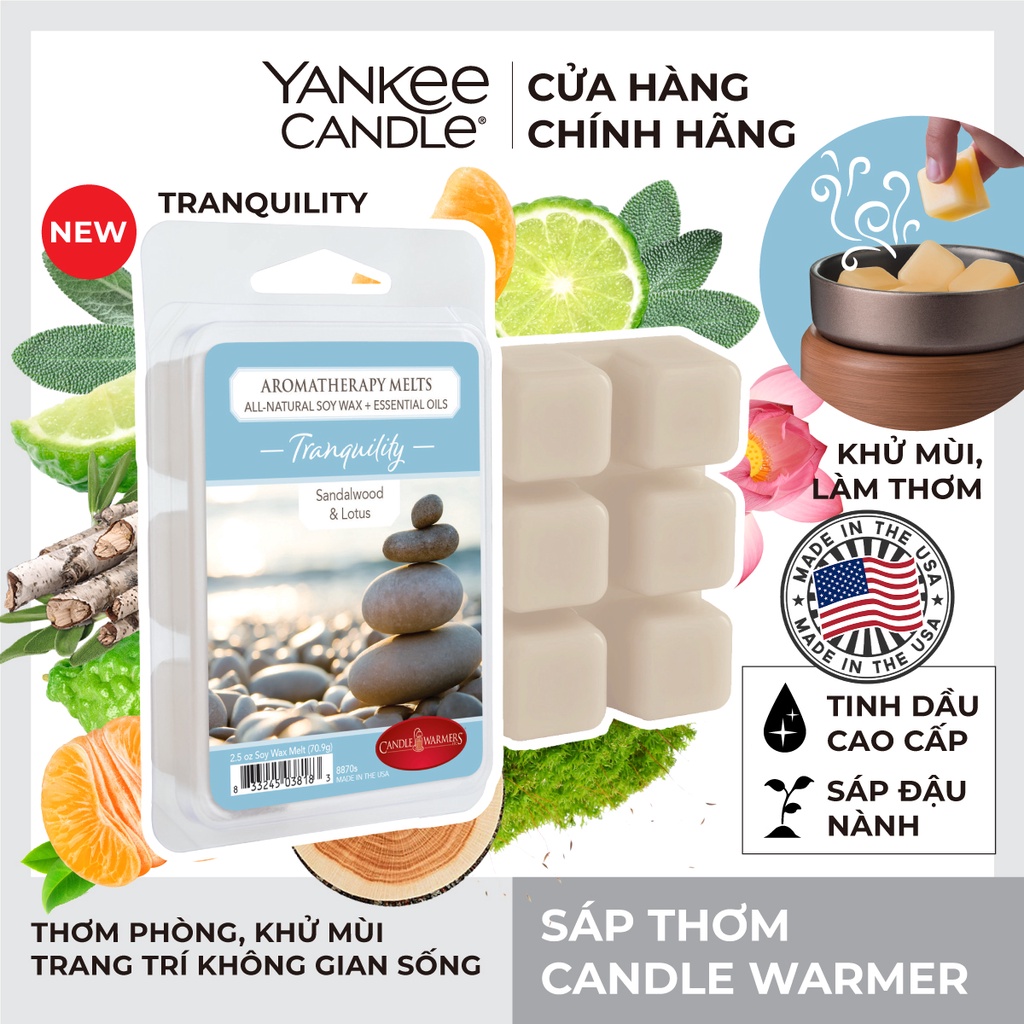 Sáp thơm Candle Warmer từ Yankee Candle - Tranquility
