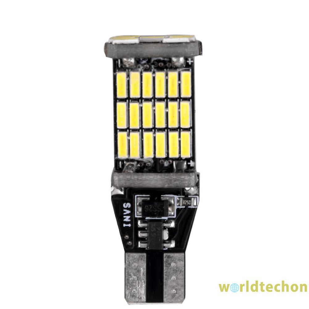 Bóng Đèn Led T15 W16W 4014 45 Smd 12v Chuyên Dụng Dành Cho Xe Hơi