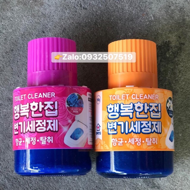 (Hàng chính hãng) Chai két thả toilet khử mùi Hàn Quốc
