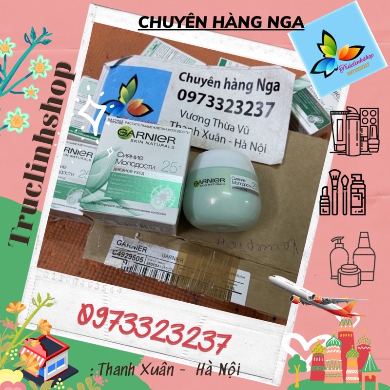 KEM DƯỠNG DA MẶT GARNIER SKIN NATURALS KPEM 25+ CHỐNG NẾP NHĂN VÀ LÃO HOÁ