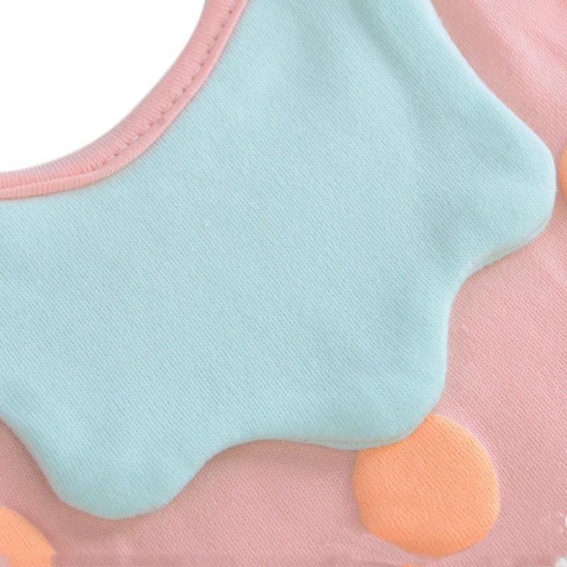 Yếm ăn mềm chống nước có nút cho bé