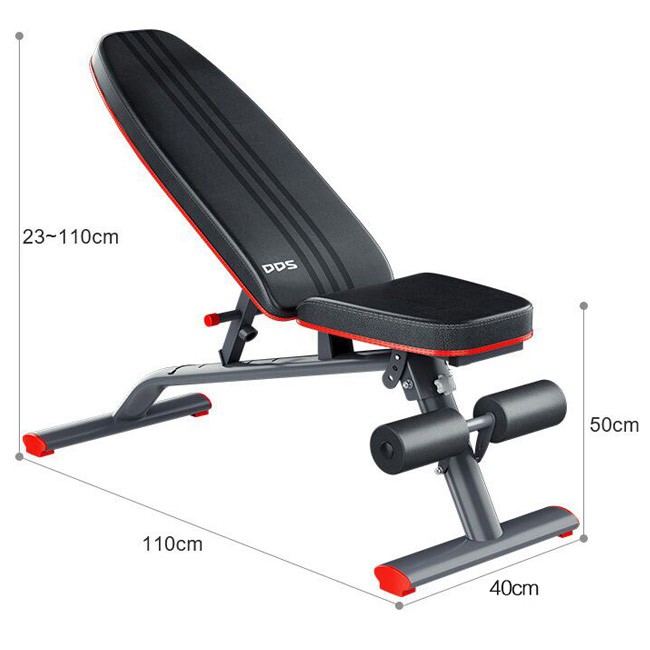 [Hàng Nhập Khẩu] Ghế tập Gym đa năng DDS-1201 Điều Chỉnh độ Dốc