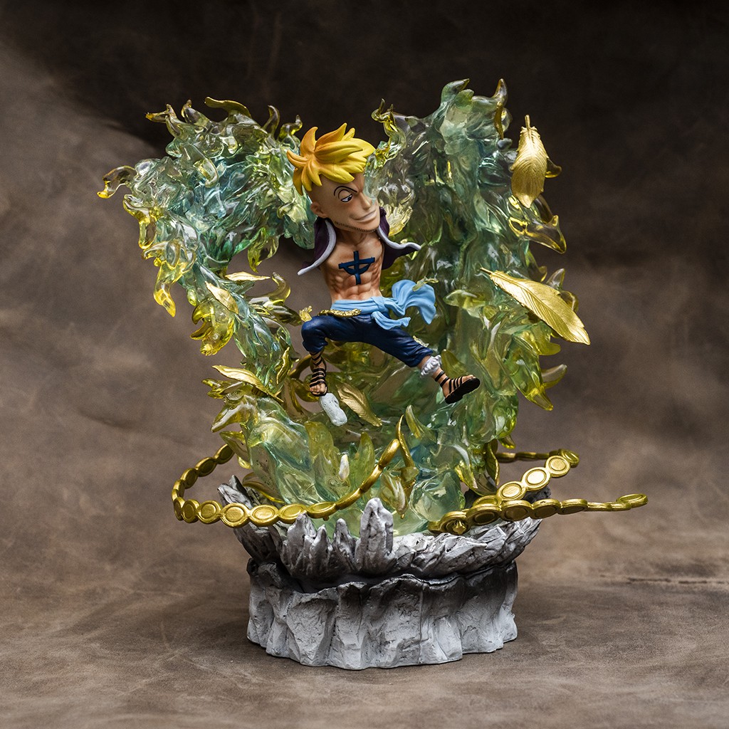 Mô hình One Piece Marco Phượng Hoàng cao 18cm, Mô Hình trang trí One Piece Figure nhân vật Marco băng Râu Trắng