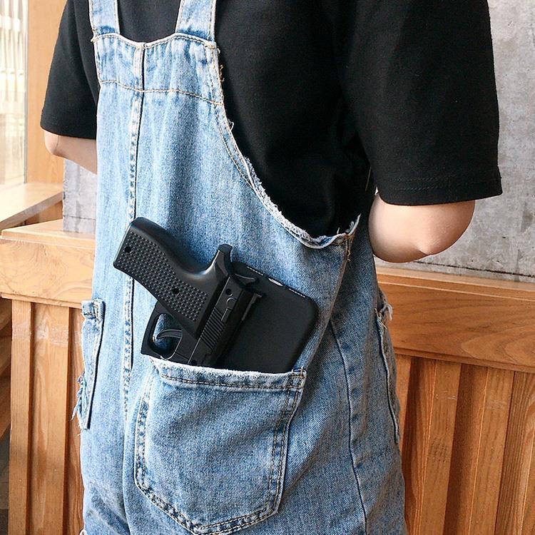 Hộp đựng điện thoại di động loại súng lục đồ chơi vui nhộn trí thun ngắn tay | BigBuy360 - bigbuy360.vn