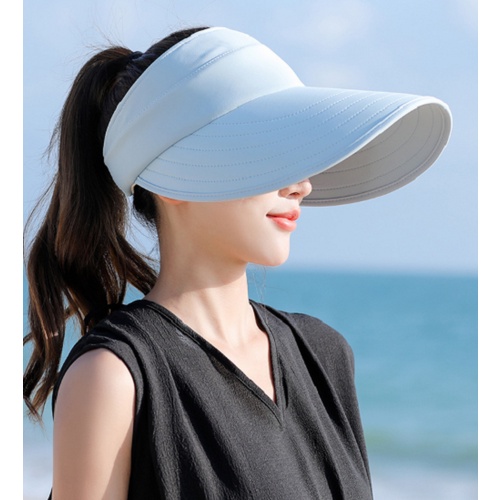 Mũ rông vành chống nắng nửa đâu phong cách Hàn, nón chống nắng nữ thời trang