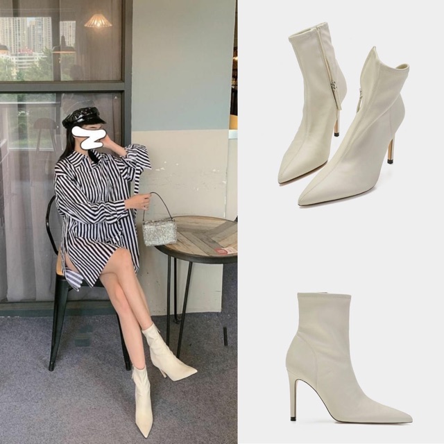 Boots cao gót nhọn
