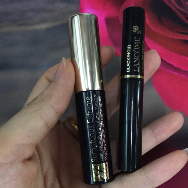 Chuốt mi mini của Estee Lauder và Lancome