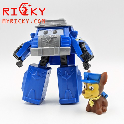 Xe cảnh sát biến hình Robot