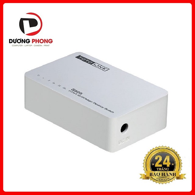 Bộ chia mạng Totolink S505 5 Port Chính hãng - BH 24 Tháng