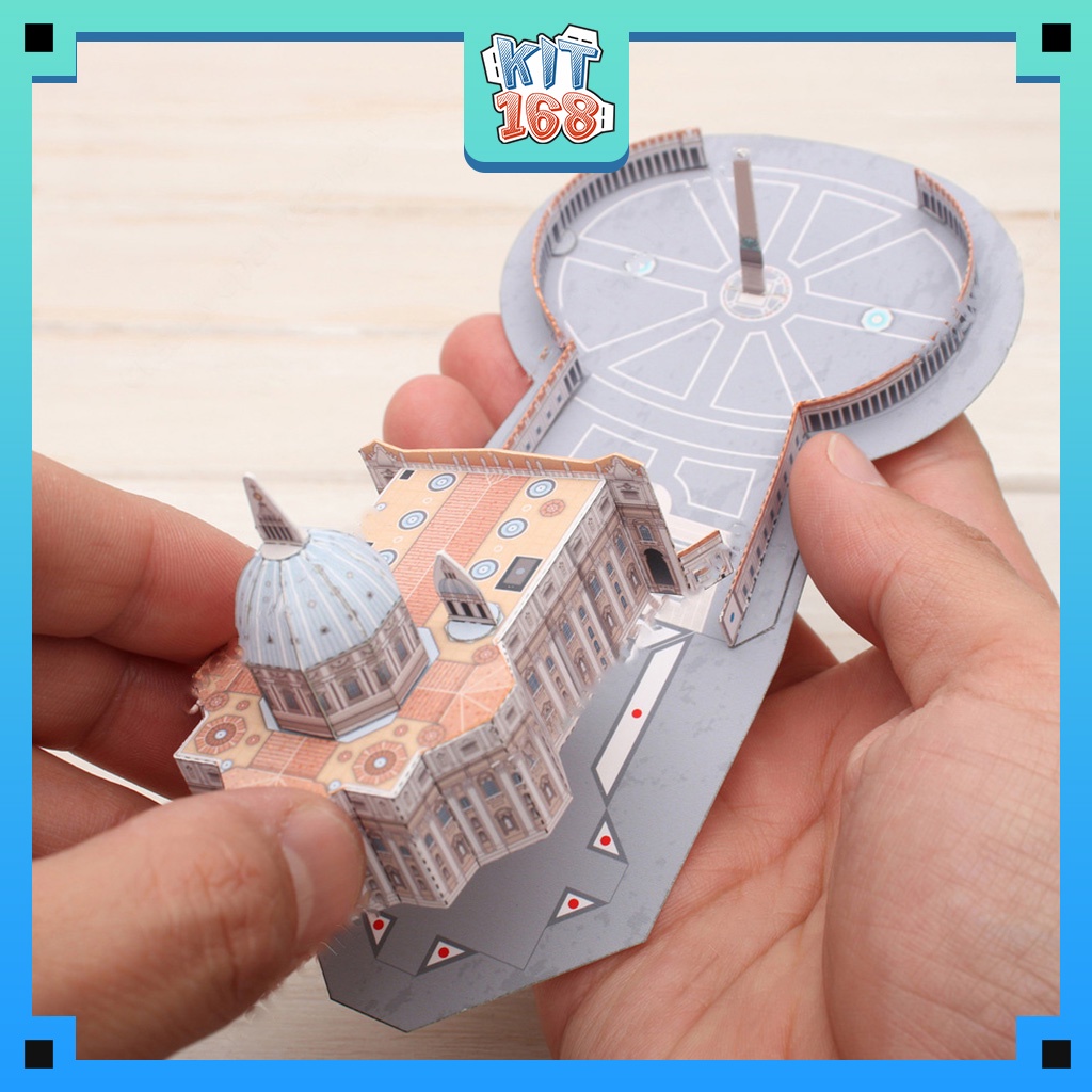 Mô hình giấy kiến trúc Basilica of Saint Peter Mini - Vatican
