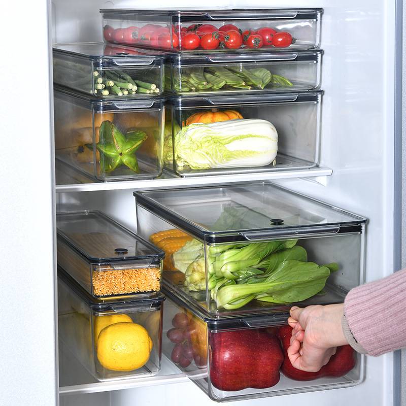 Hộp đựng bảo quản thực phẩm cho tủ lạnh chất liệu an toàn chất lượng cao